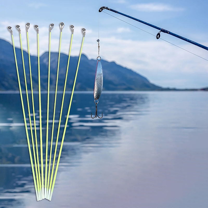Ice Fishing Tip Up - New 5Pcs 42CM Boat/Raft Rod Tip