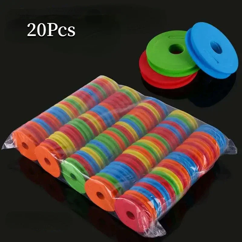 Ice Fishing Tip Up - 20Pcs EVA Foam Spools Fishing Winding