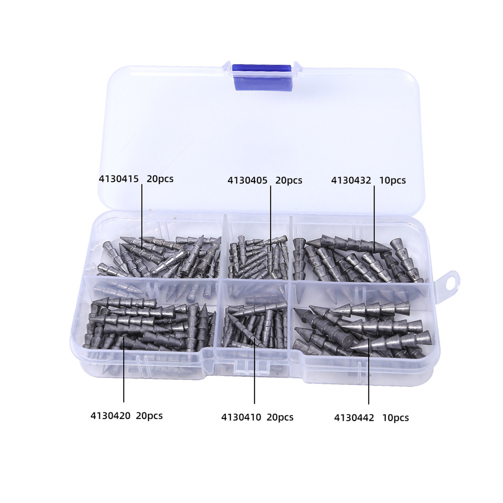 Tungsten Nail Weights 100 Kit  - огляд і ціна Tungsten Sinkers