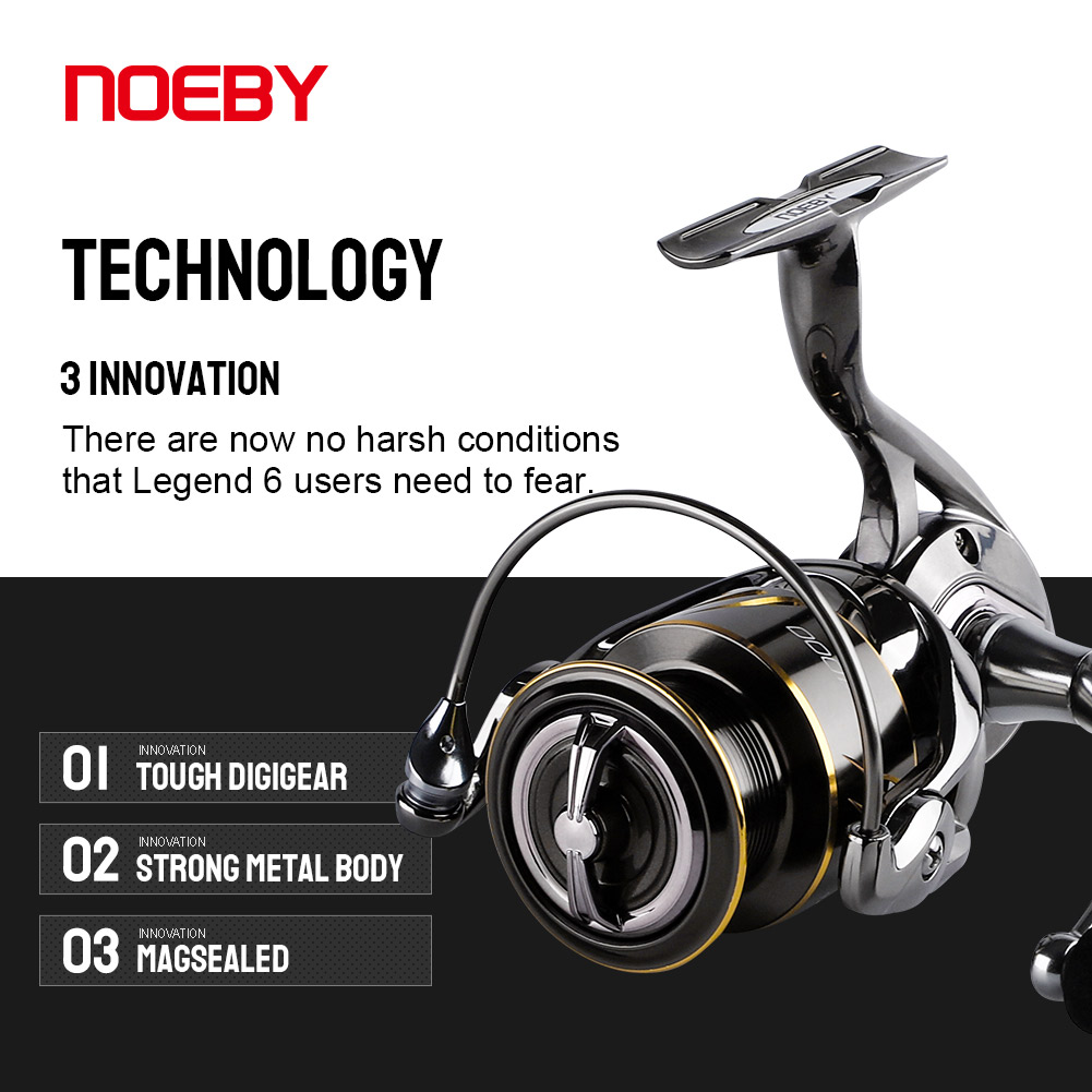 Noeby Fishing Reel Spinning 25 - огляд і ціна Abu Garcia Reel Max