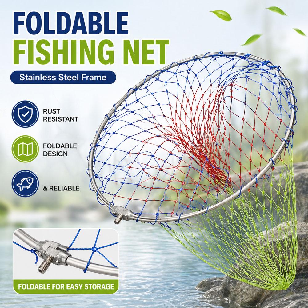 40cm 50cm Fishing Net Folding  - огляд і ціна Fishing Net
