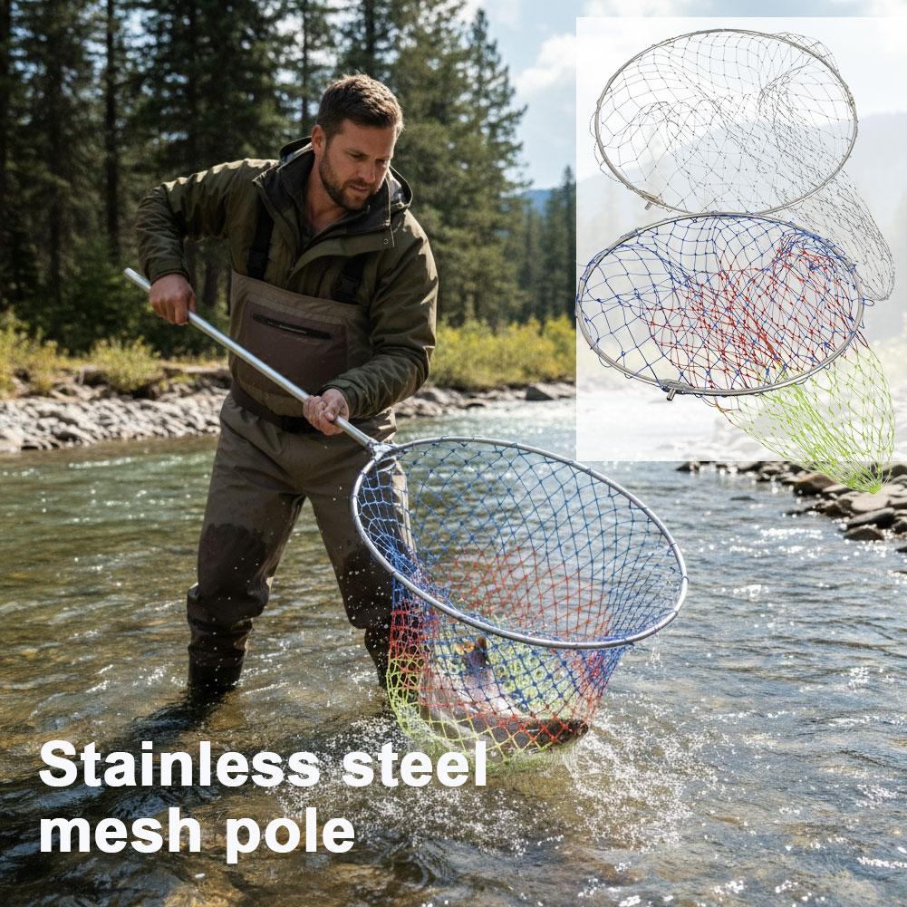 40cm 50cm Fishing Net Folding  - огляд і ціна Fishing Net