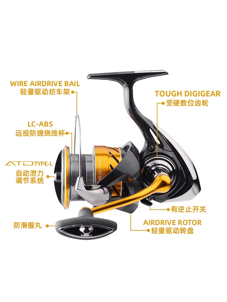 24 DAIWA REVROS CS LT Spinning - огляд і ціна Fishing Equipment Daiwa