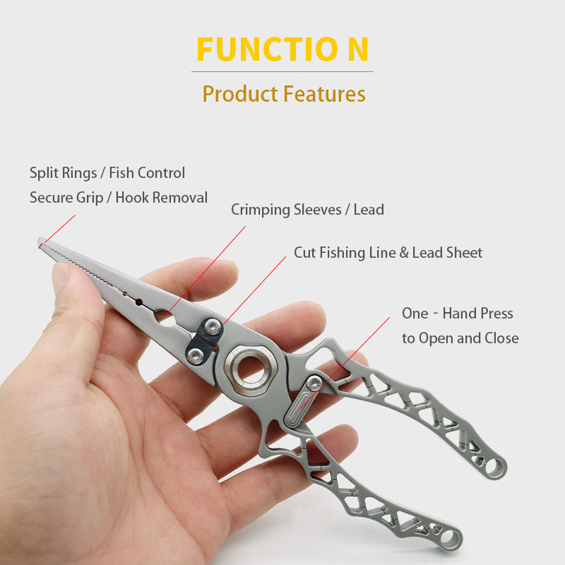 Portable Stainless Steel Fishi - огляд і ціна Fishing Pliers