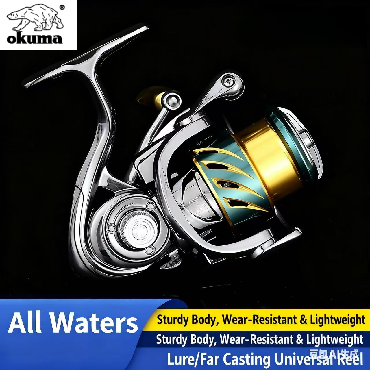 Okuma Fishing Tackle Spinning  - огляд і ціна Fishing Equipment Daiwa
