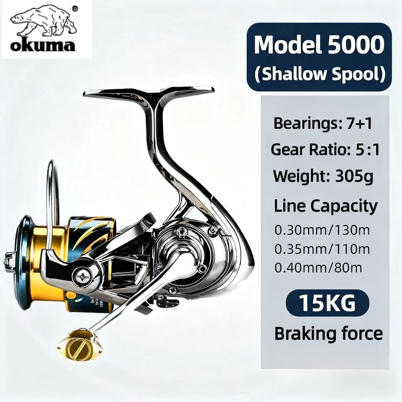 Okuma Fishing Tackle Spinning  - огляд і ціна Fishing Equipment Daiwa