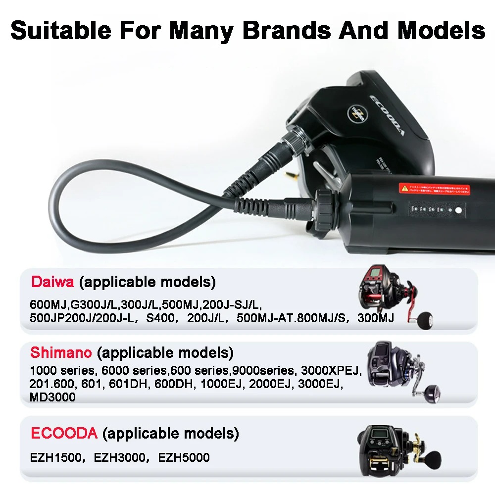 14.8V 10000mAh Sea Fishing Ele - огляд і ціна Fishing Equipment Daiwa