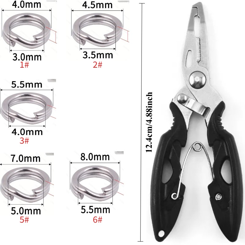 151pcs Stainless Steel Fishing - огляд і ціна Fishing Pliers