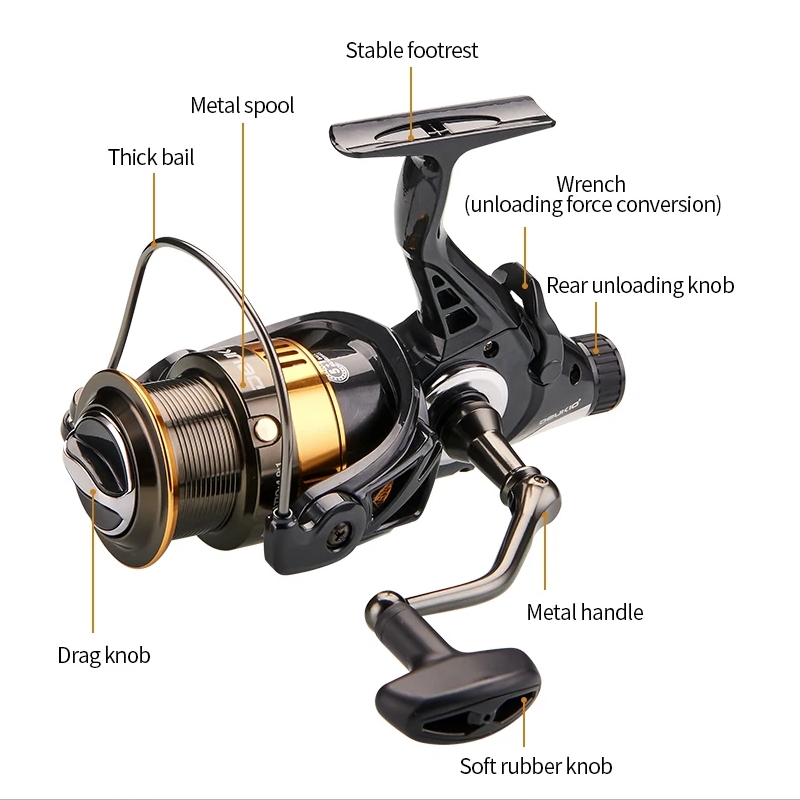 DEUKIO 3000-6000 Metal Spool J - огляд і ціна Fishing Equipment Daiwa