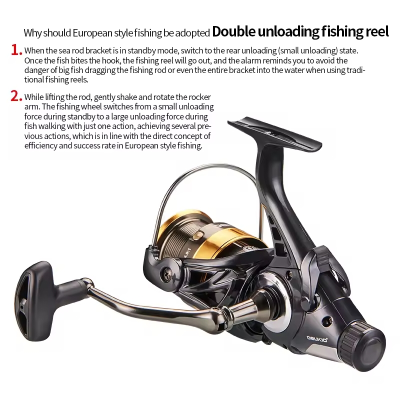 DEUKIO 3000-6000 Metal Spool J - огляд і ціна Fishing Equipment Daiwa