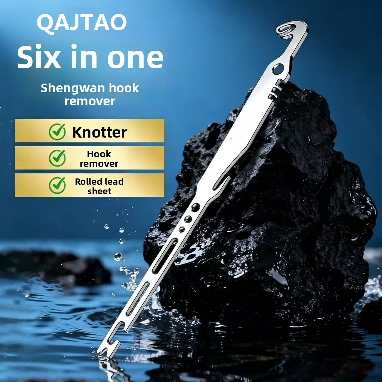 QAJTAO 4 pieces 6-in-1 stainle - огляд і ціна Fishing Equipment Australia