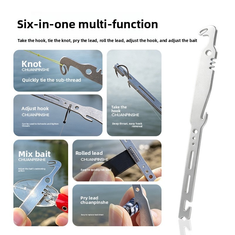 QAJTAO 4 pieces 6-in-1 stainle - огляд і ціна Fishing Equipment Australia