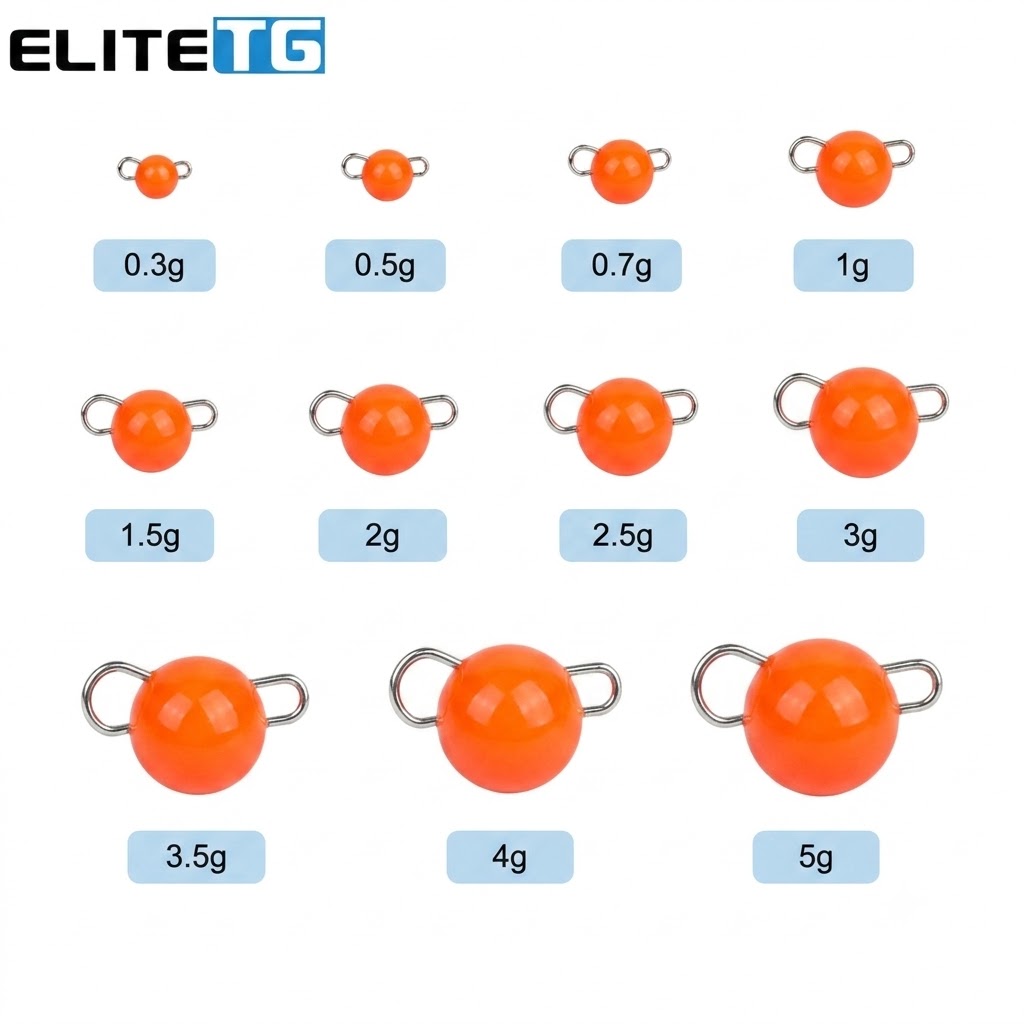 Elite TG 10pcs Metallic Light  - огляд і ціна Tungsten Sinkers